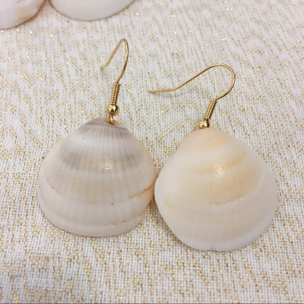 Seashell earrings - Picture 2 of 8